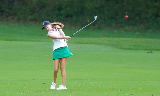 Free State girls golf strings together multiple strong performances, inch closer to top 6A competitors; Lawrence High rebounds from tough outing at Chesty Lions Shootout
