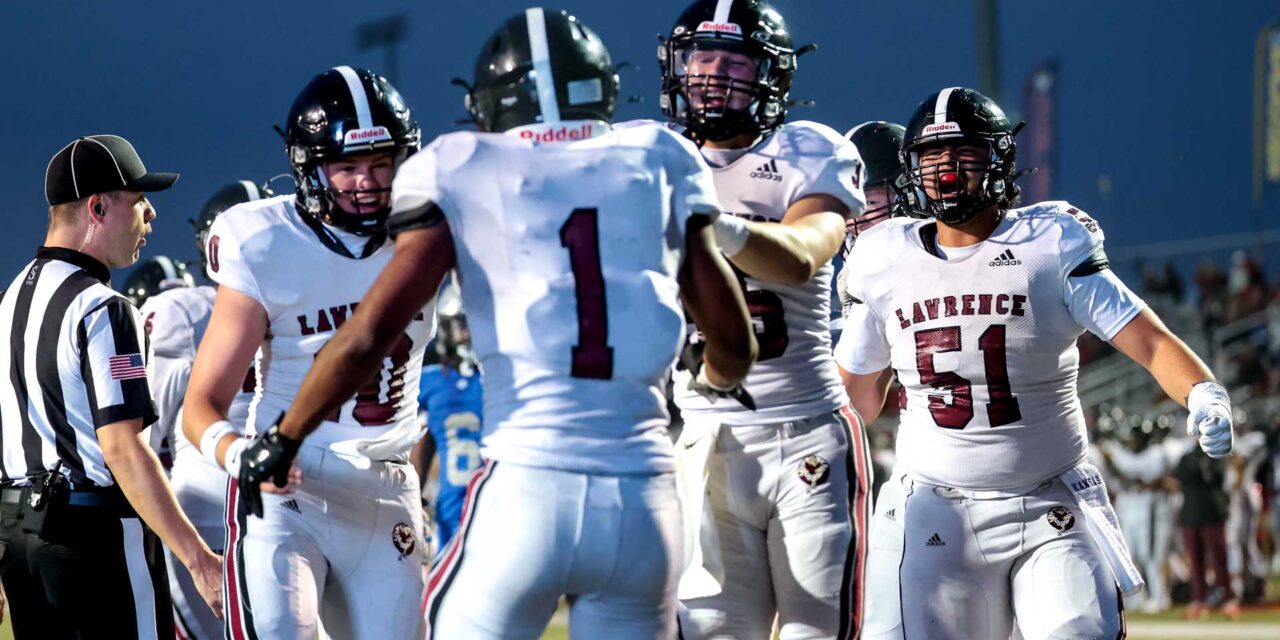 PHOTOS: Lawrence football vs. Olathe West, Week 1