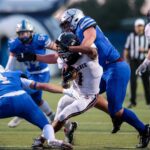 Lawrence football sees 2-TD lead slip away late in 35-31 road loss against Olathe West