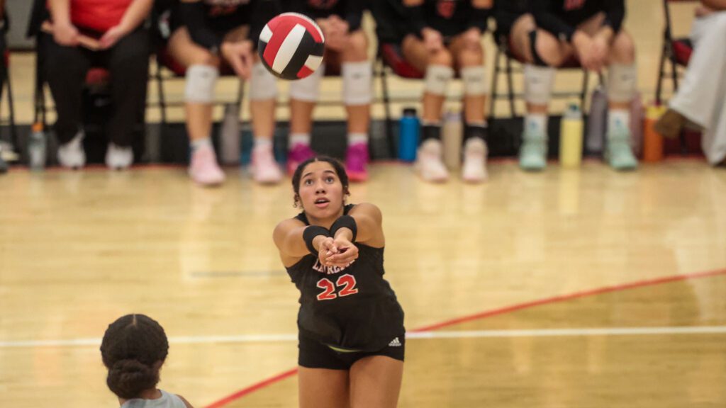 Lawrence volleyball vs. Shawnee Mission Northwest-10