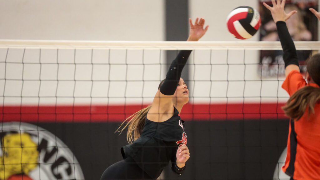Lawrence volleyball vs. Shawnee Mission Northwest-17