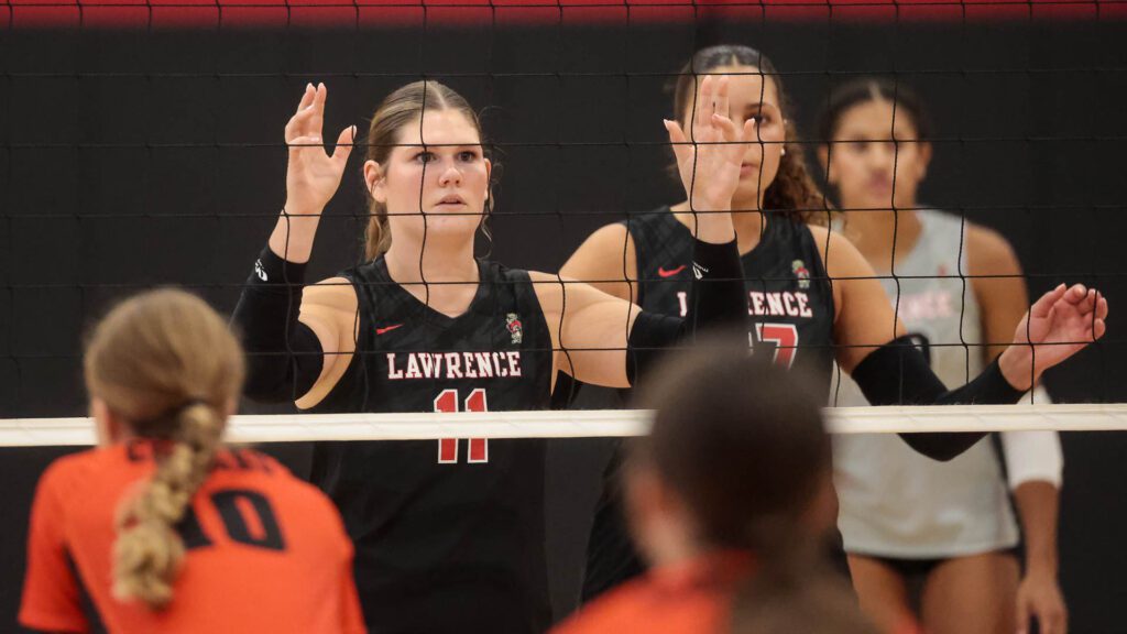 Lawrence volleyball vs. Shawnee Mission Northwest-18