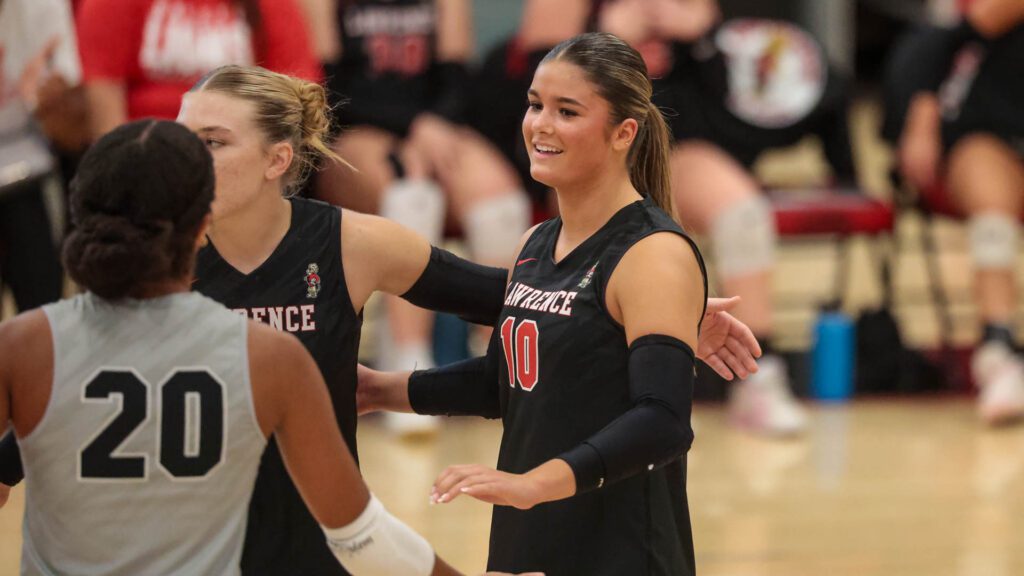 Lawrence volleyball vs. Shawnee Mission Northwest-8