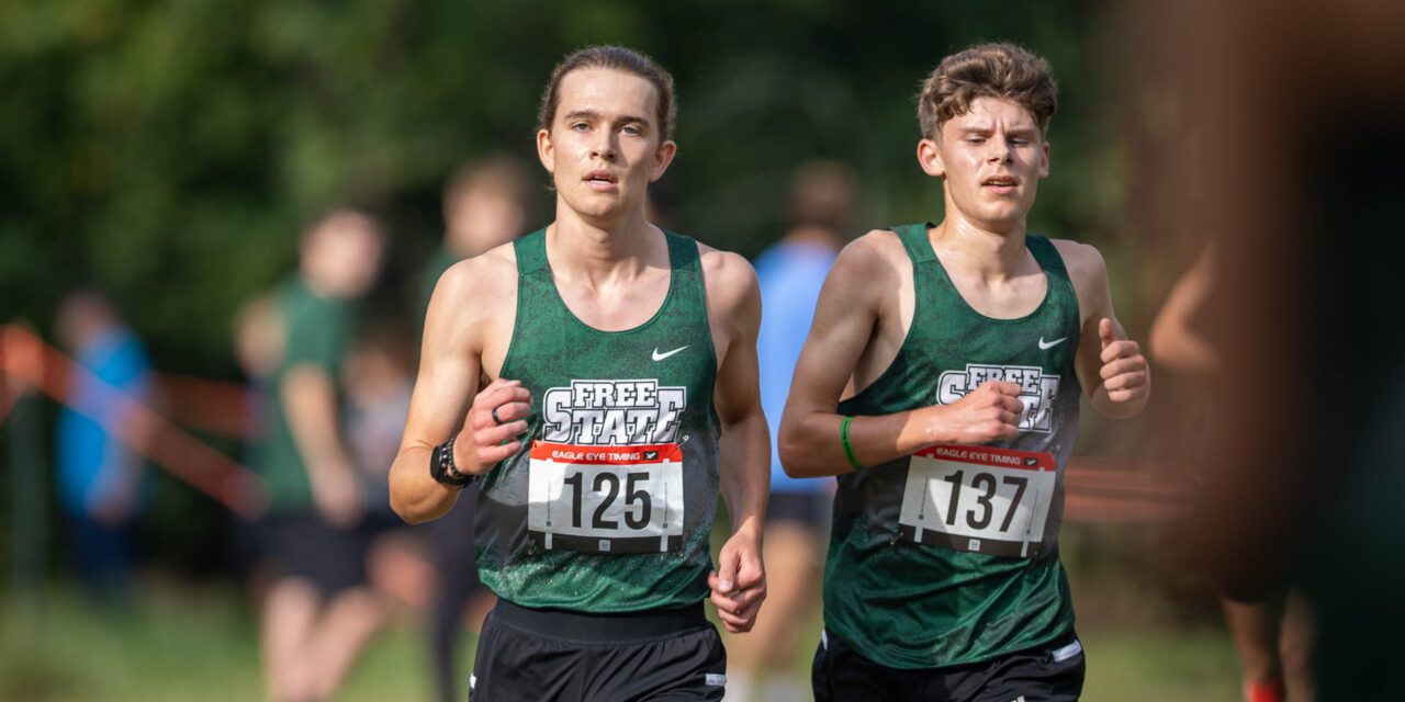 Free State boys, girls sweep top finishes at Billy Mills XC Classic; Lawrence High varsity runners idle